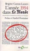 L'année 1994 dans Le monde, les principaux événements en France et à l'étranger