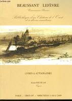 Catalogue de la Vente aux Enchères de la Bibliothèque d'un Château de l'Ouest, le 13 mai 2009 à Drouot