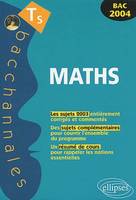 Mathématiques terminale s : Enseignement obligatoire et de spécialité bac 2004