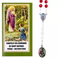 CHAPELET DE DEVOTION SAINT RAPHAEL AVEC NOTICE EXPLICATIVE