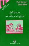 Initiation au thème anglais