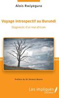 Voyage introspectif au Burundi, Diagnostic d'un mal africain