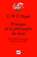 Principes de la philosophie du droit, texte intégral, accompagné d'annotations manuscrites et d'extraits de cours de Hegel