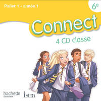 Connect 6e / Palier 1 année 1 - Anglais - CD audio classe - Edition 2011