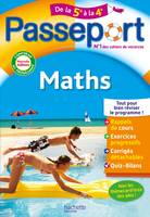 Passeport - Maths - De la 5e à la 4e - Cahier de vacances 2024