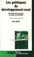 Les politiques de développement rural, Des années de croissance au temps d'incertitude. 2e édition, revue et augmentée