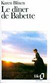 Le Dîner de Babette, [nouvelles]