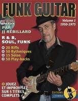 Funk guitar, 1950-1975