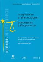 Interprétation en droit européen