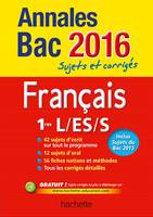 Annales 2016 Français 1Res