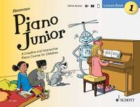 Piano Junior: Lesson Book 1, A Creative and Interactive Piano Course for Children. piano.