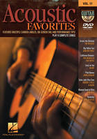 Acoustic Favorites / Guitar Play-Along DVD Volume