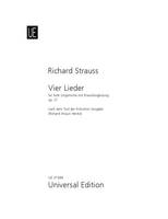 4 Lieder op. 27 TrV 170