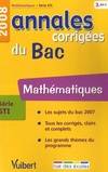 Mathématiques Terminale STI Corrigés 2008