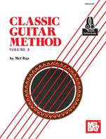 Classic Guitar Method Volume 3 Book, With Online Audio