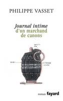 Journal intime d'un marchand de canons