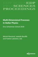 Multi-Dimensional Processes In Stellar Physics, Evry Schatzman School 2018