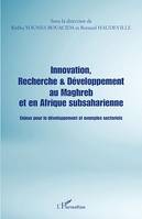 Innovation, Recherche & Développement au Maghreb et en Afrique subsaharienne, Enjeux pour le développement et exemples sectoriels