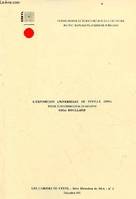 L'exposition universelle de Seville (1992) étude du système local de décision - Les cahiers du Cervl série mémoires de DEA n°1 décembre 1991., étude du système local de décision