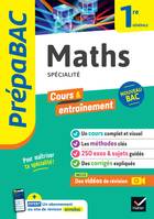 Prépabac Maths 1re générale (spécialité), nouveau programme de Première