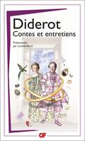 Contes et entretiens, Mystification - Les deux amis de Bourbonne - Entretien d'un père avec ses enfants - Ceci n'est pas un conte - Mme de la Carlière - Entretien d'un philosophe avec Madame la Méréchale de ***