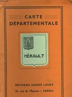 CARTE DEPARTEMENTALE - HERAULT