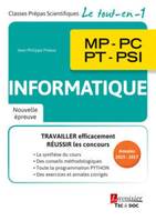 Informatique, 2e année, MP, PC, PT, PSI