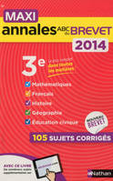 Maxi Annales ABC du BREVET 2014 - 3e