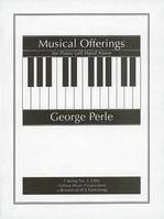 Musical Offerings, for piano solo. piano.