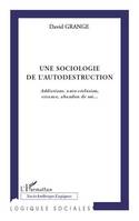 Une sociologie de l'autodestruction, Addictions, auto-réclusion, errance, abandon de soi...