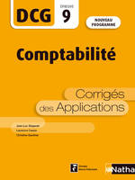 DCG, 9, Comptabilité, Corrigés des applications