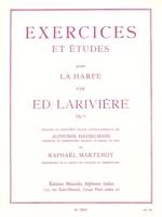 Exercices et Etudes Op. 9, Pour Harpe