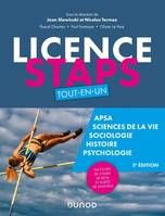 Licence STAPS Tout en Un - 2e éd - 124 fiches de cours, 60 QCM et sujets de synthèse, 124 fiches de cours, 60 QCM et sujets de synthèse