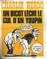 CHARLIE HEBDO N°367 - UN BICOT LECHE LE CUL D'UN YOUPI