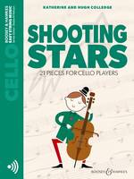 Shooting Stars, 21 pieces for cello player. cello.