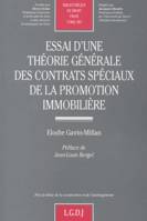 essai d'une théorie générale des contrats spéciaux de la promotion immobilière