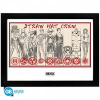 Poster encadré - Straw Hat Crew - One Piece