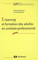 E-Learning & formation des adultes, En contexte professionnel