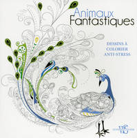 Animaux fantastiques - Dessins à colorier anti-stress