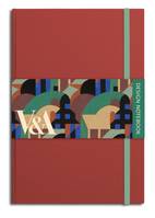 V&A Design Notebook Albertopolis Red /anglais