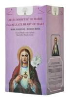 ETUI 12 BATONNETS ENCENS COEUR IMMACULE DE MARIE