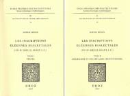 Les Inscriptions éléennes dialectales (VIe-IIe siècle avant J.-C.), Volume I : Textes <br>Volume II : Grammaire et vocabulaire institutionnel