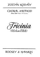 Choral Method, Tricinia. Vol. 12. children's choir (SSA/TBarB).