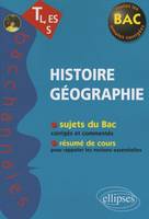 Histoire-Géographie - Terminales L, ES et S - nouvelle édition