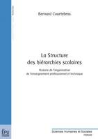 La structure des hiérarchies scolaires - histoire de l'organisation de l'enseignement professionnel et technique, histoire de l'organisation de l'enseignement professionnel et technique