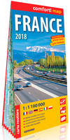 France 2018 1/1M1 (Comfort! Map, Carte Laminée)