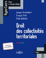 Droit des collectivités territoriales. 2e éd.