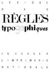 Lexique des règles typographiques en usage à l'imprimerie nationale