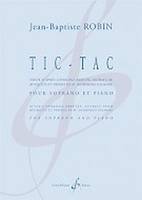 Tic-tac, Pour soprano et piano