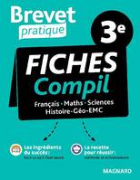 Brevet Pratique Compil de Fiches Examen 3e Brevet 2024, Français, Maths, Histoire-Géo-EMC, Sciences